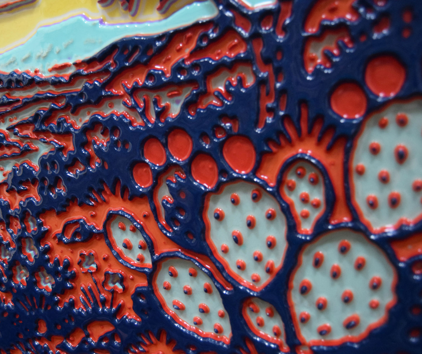 Unique Original Contemporary 3D Printed wall hanging sculpture by Jon Mark