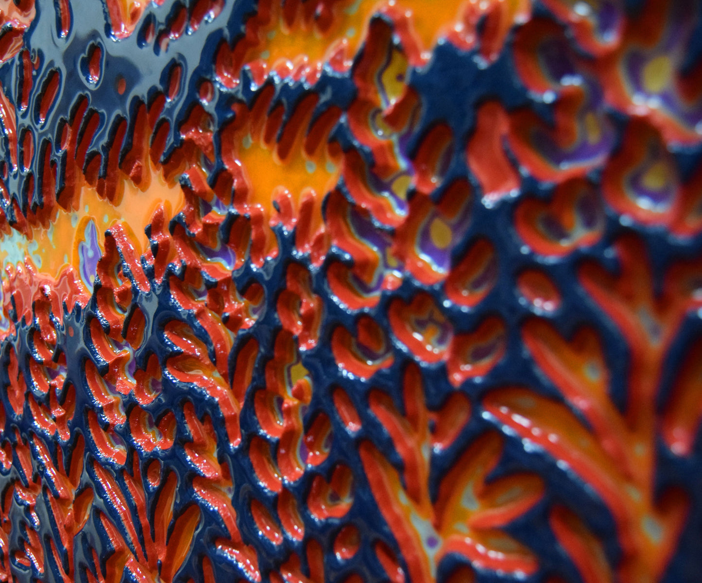 Unique Original Contemporary 3D Printed wall hanging sculpture by Jon Mark