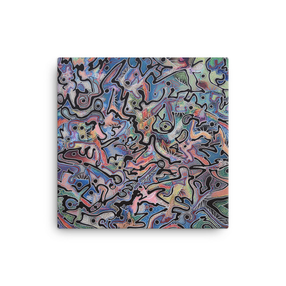 Stream of Consciousness #5 Print on Canvas