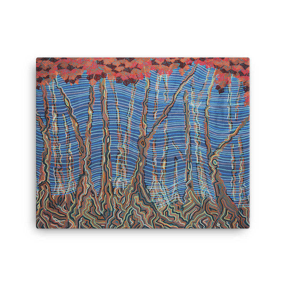 Stream of Consciousness #31 Print on Canvas