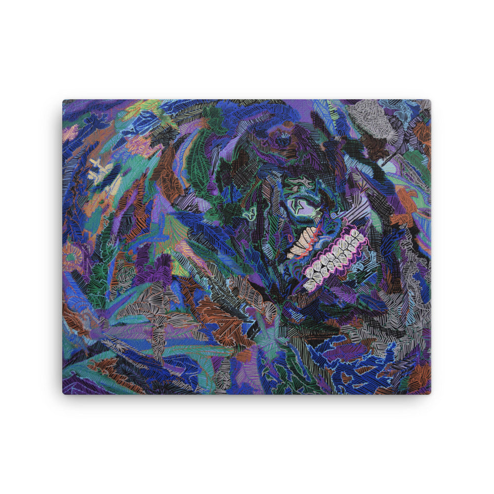 Stream of Consciousness #11 Print on Canvas