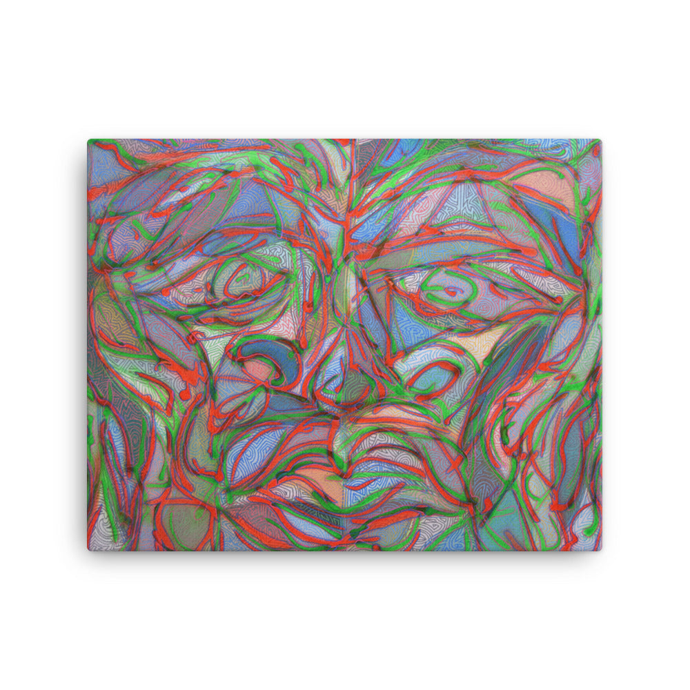 Stream of Consciousness #12 Print on Canvas