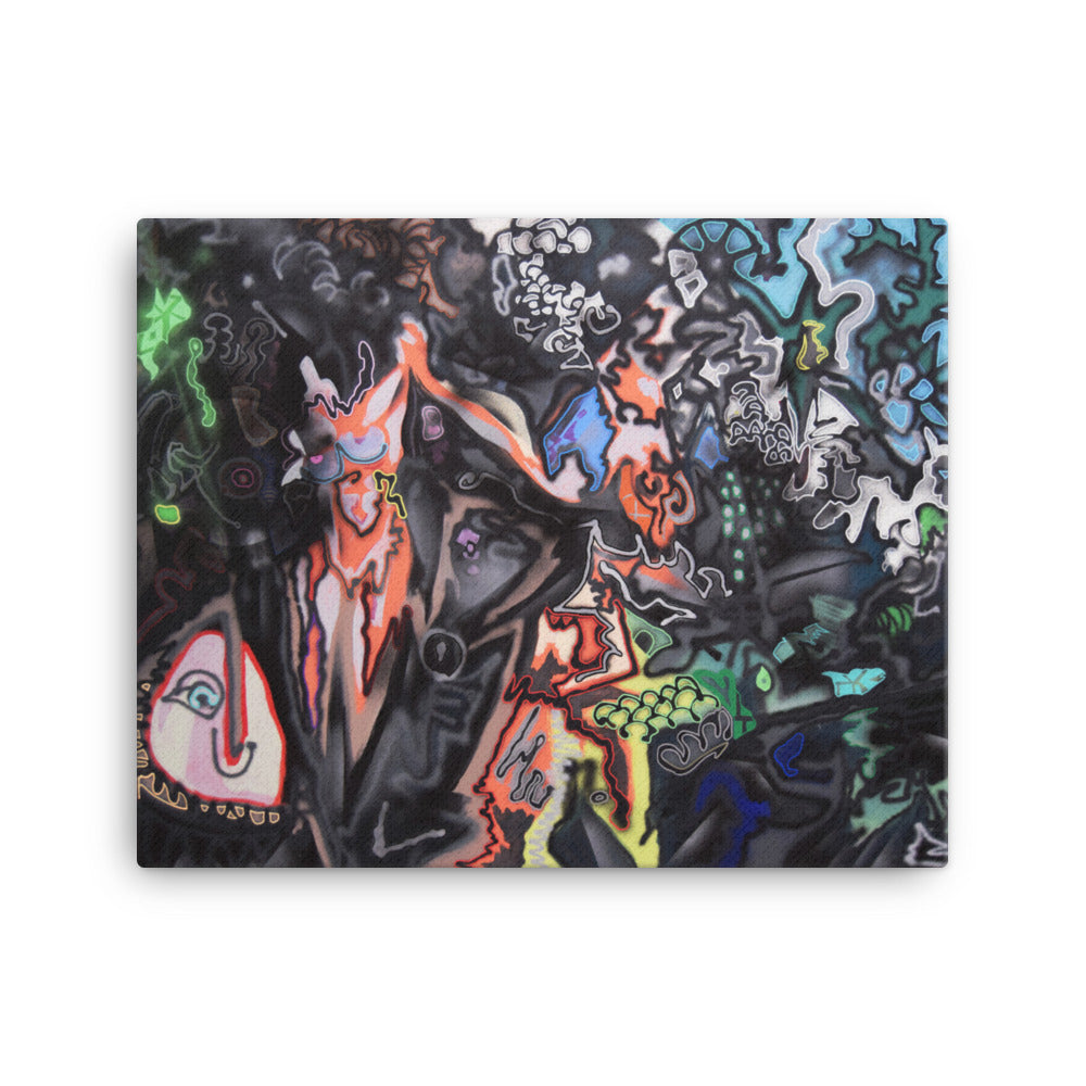 Stream of Consciousness #10 Print on Canvas