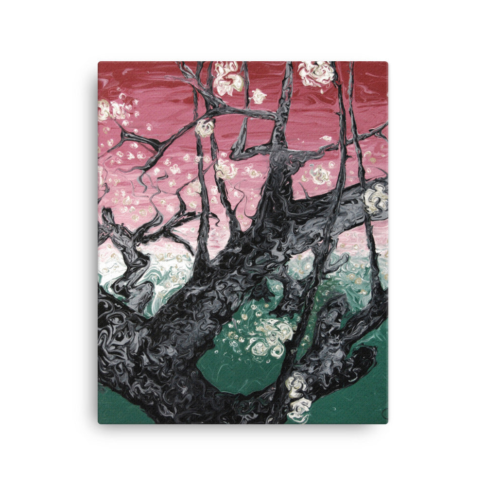 Liquid Landscape #10 Print on Canvas