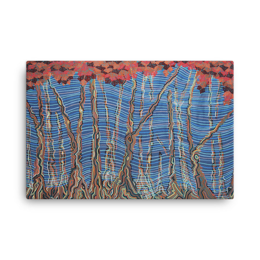Stream of Consciousness #31 Print on Canvas