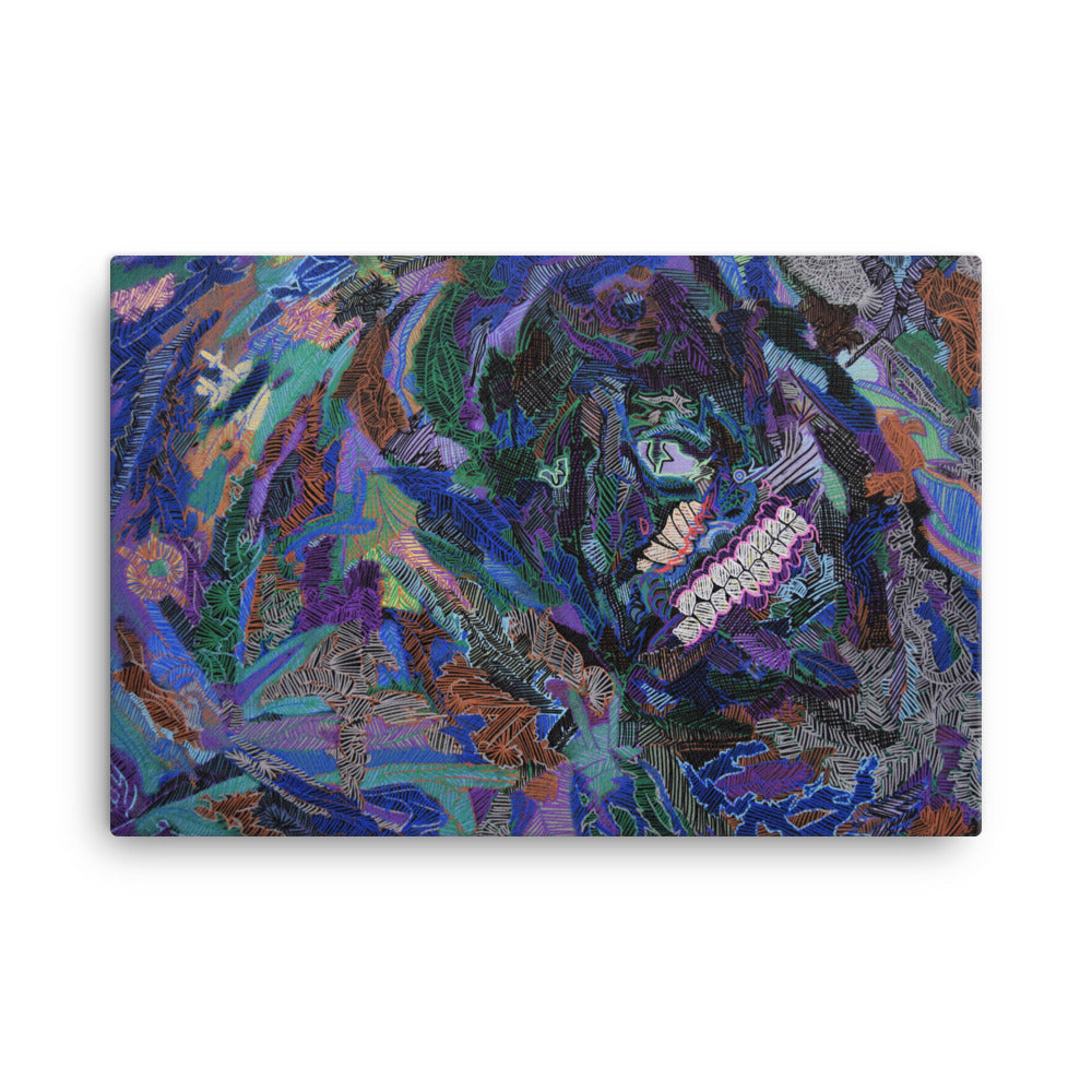Stream of Consciousness #11 Print on Canvas