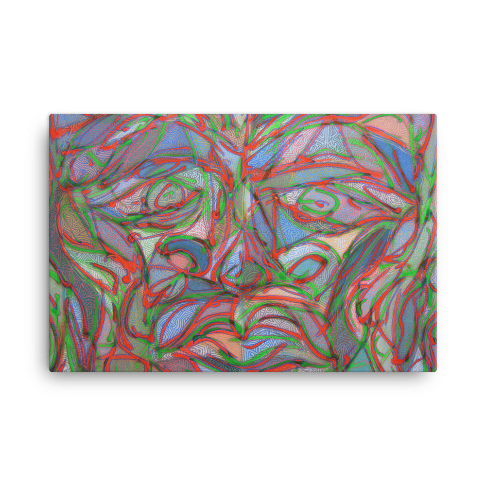 Stream of Consciousness #12 Print on Canvas