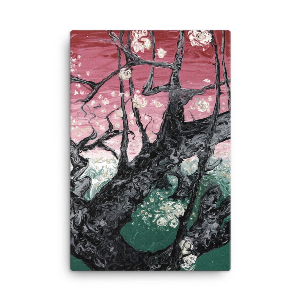 Liquid Landscape #10 Print on Canvas