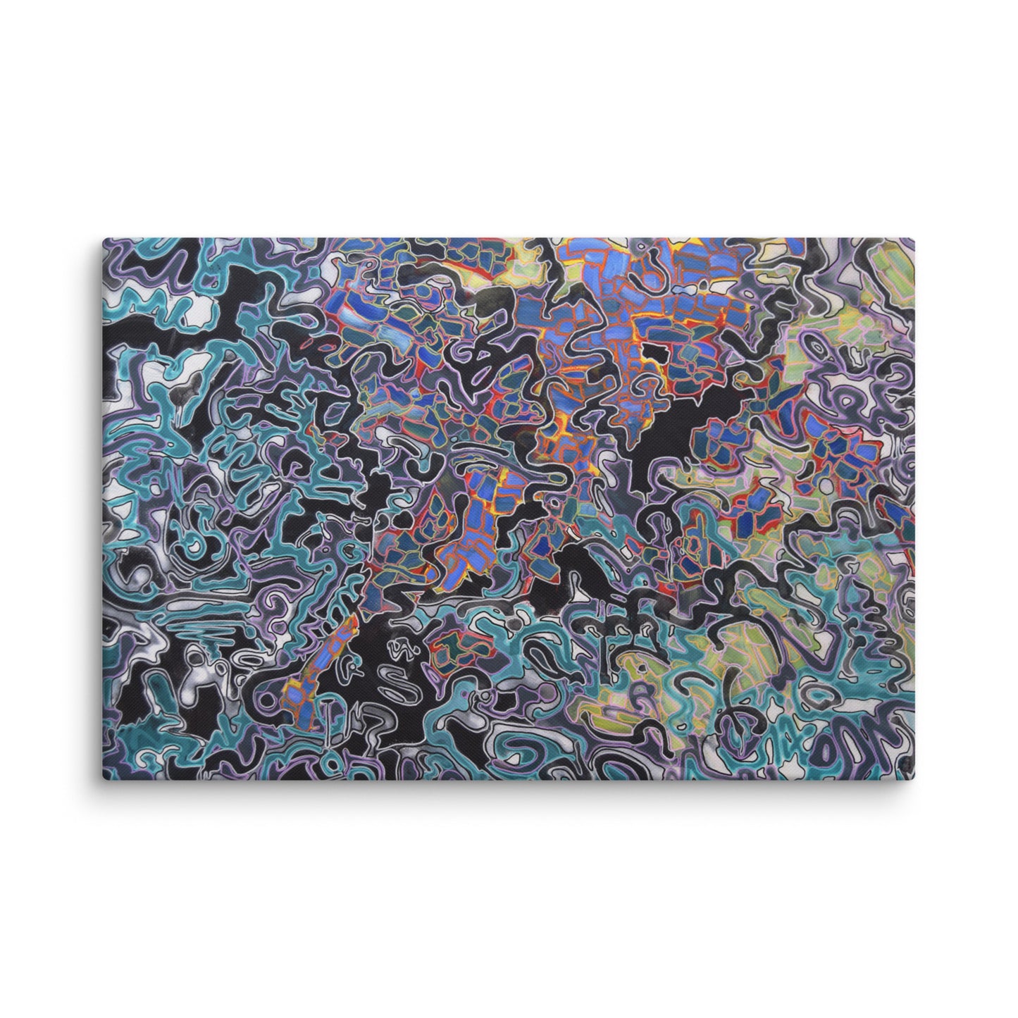 Stream of Consciousness #25 Print on Canvas
