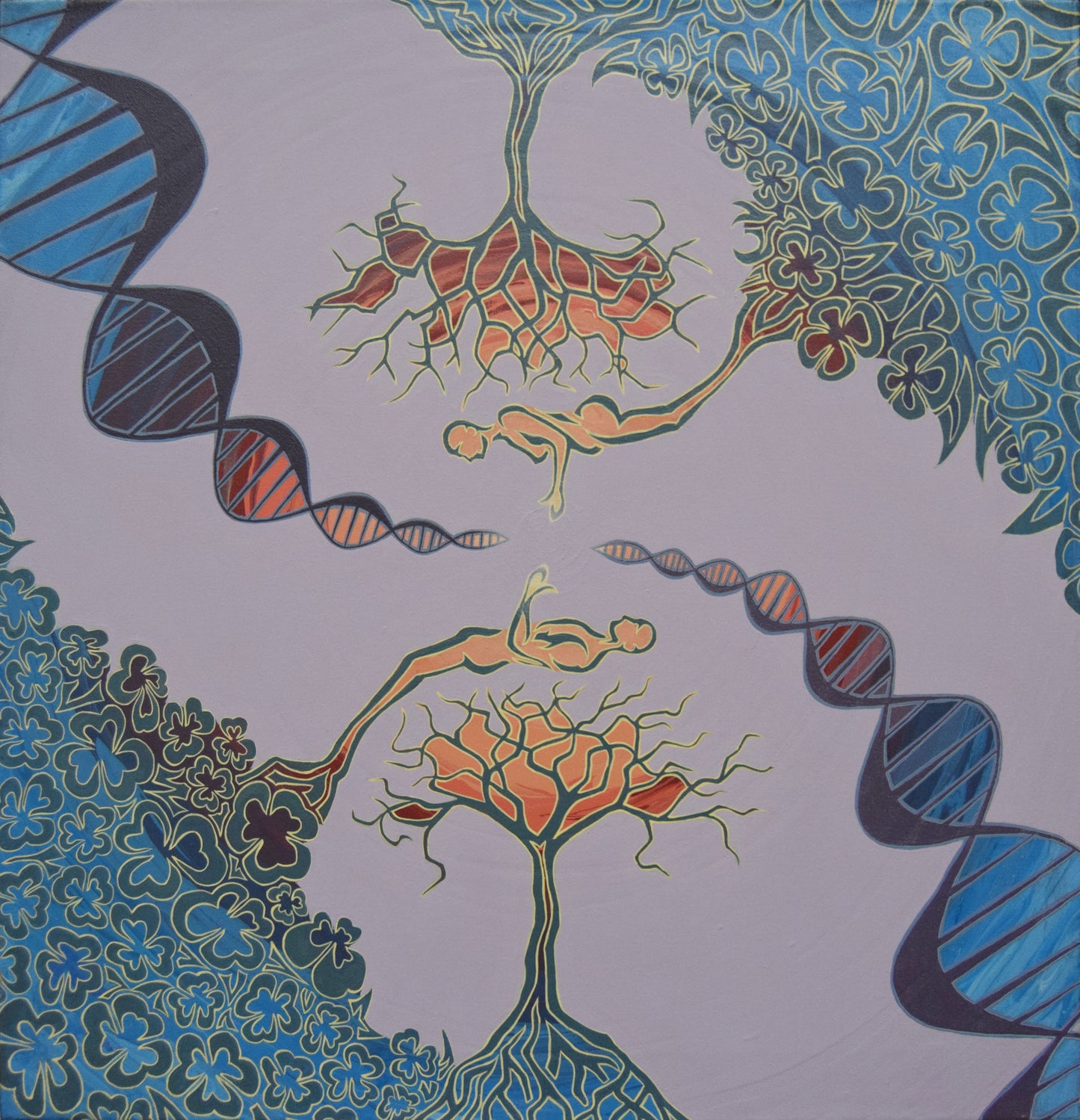 Original Contemporary Representational Acrylic Paintings on Canvas by Jon Mark