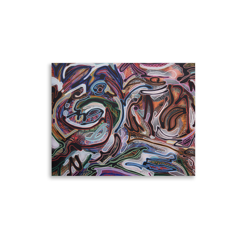 Stream of Consciousness #2 Print on Paper