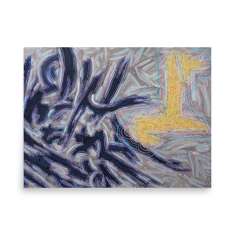 Stream of Consciousness #23 Print on Paper