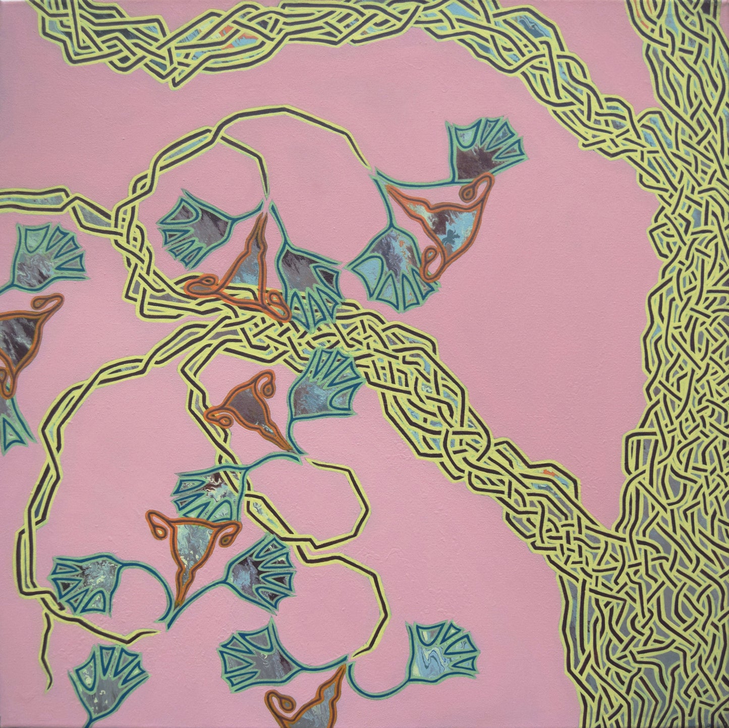 Original Contemporary Representational Acrylic Paintings on Canvas by Jon Mark