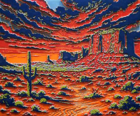 Unique Original Contemporary 3D Printed wall hanging sculpture by Jon Mark