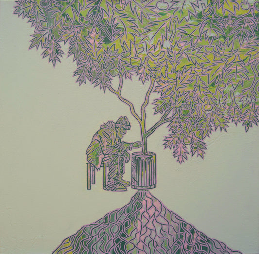 Original Contemporary Representational Acrylic Paintings on Canvas by Jon Mark
