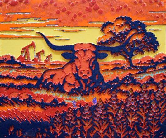 Unique Original Contemporary 3D Printed wall hanging sculpture by Jon Mark
