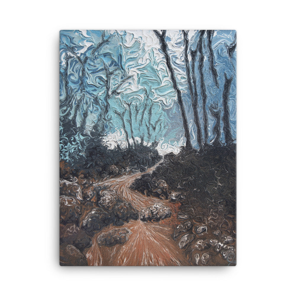 Contemporary Impressionist Landscape Print on Canvas by Jon Mark