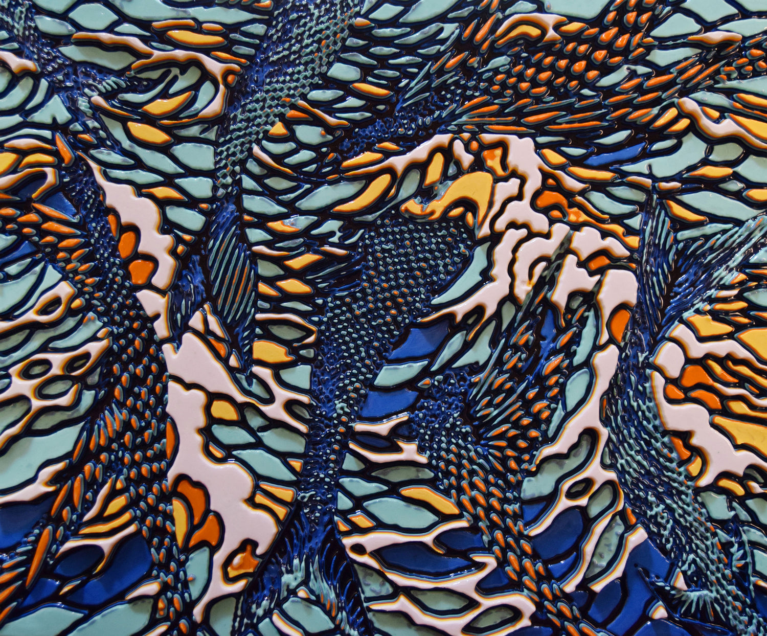 Unique Original Contemporary 3D Printed wall hanging sculpture by Jon Mark